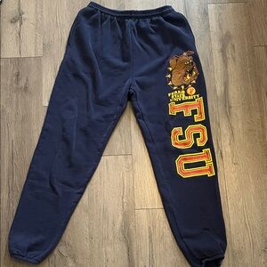 Vintage Jansport FSU Sweatpants - Navy